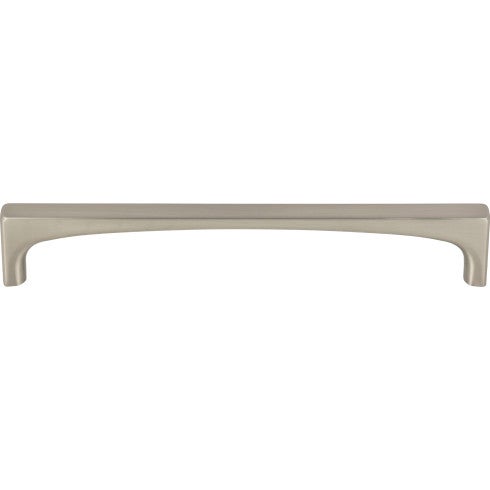 Top Knobs Riverside Pull 6 5/16" c-c in Brushed Satin Nickel