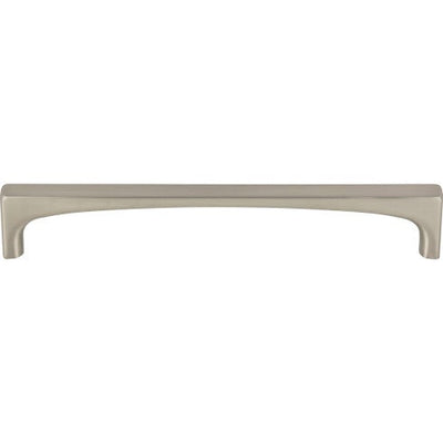 Top Knobs Riverside Pull 6 5/16" c-c in Brushed Satin Nickel