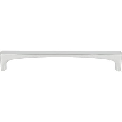 Top Knobs Riverside Pull 6 5/16" c-c in Polished Chrome