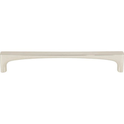 Top Knobs Riverside Pull 6 5/16" c-c in Polished Nickel