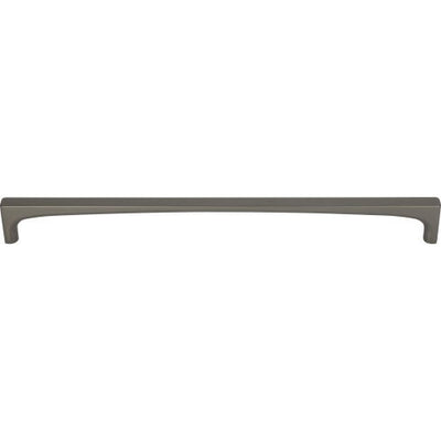 Top Knobs Riverside Pull 12" c-c in Ash Gray