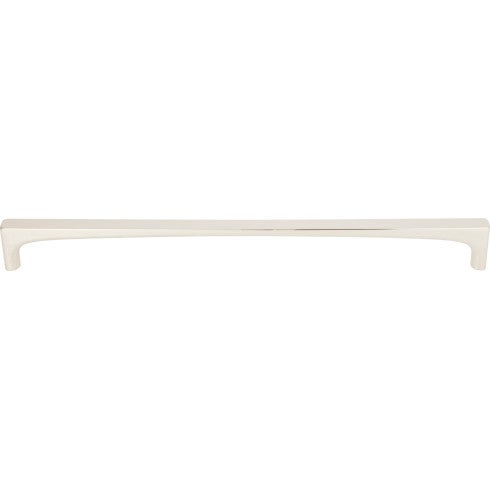 Top Knobs Riverside Pull 12" c-c in Polished Nickel