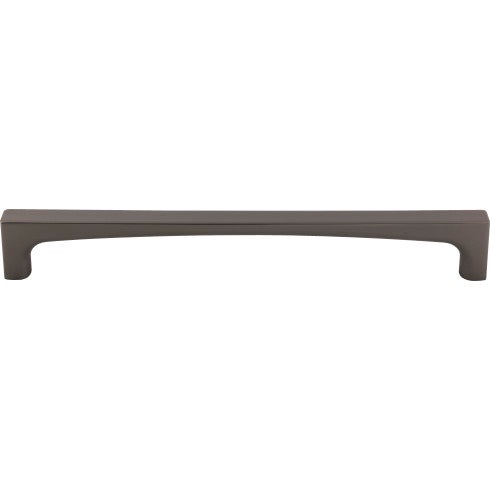 Top Knobs Riverside Pull 12" c-c Appliance Pull in Ash Gray