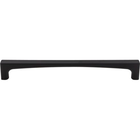 Top Knobs Riverside Pull 12" c-c Appliance Pull in Flat Black