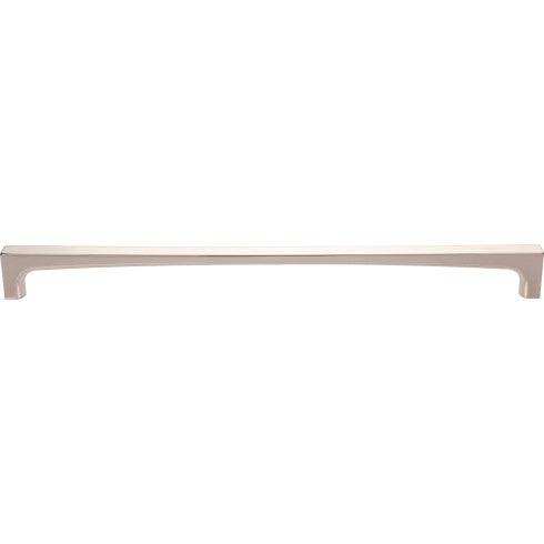 Top Knobs Riverside Pull 18" c-c Appliance Pull in Polished Nickel