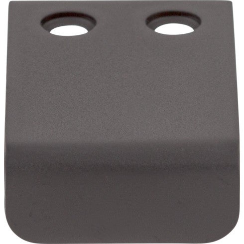 Top Knobs Tab Pull 1" in Flat Black