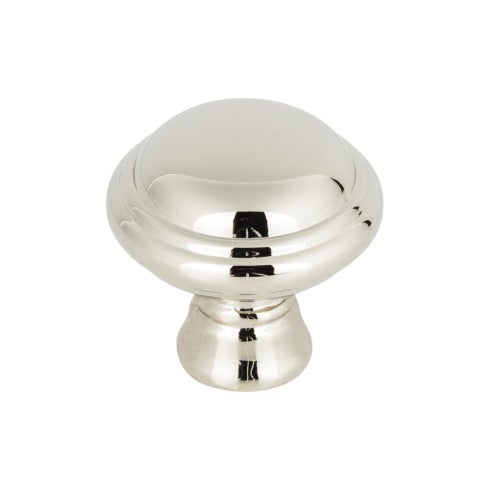 Top Knobs Henderson Knob 1 1/4" in Polished Nickel