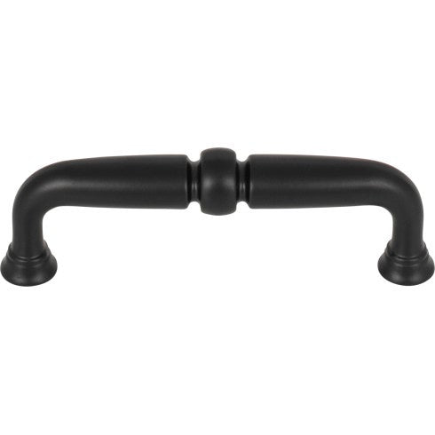Top Knobs Henderson Pull 3 3/4" c-c in Flat Black