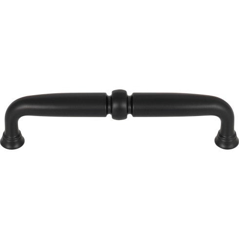 Top Knobs Henderson Pull 5 1/16" c-c in Flat Black
