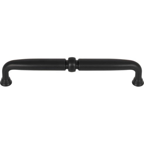 Top Knobs Henderson Pull 6 5/16" c-c in Flat Black