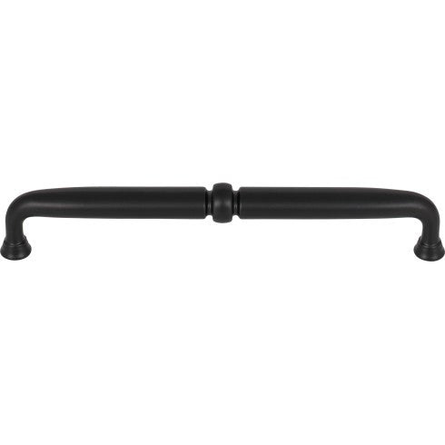 Top Knobs Henderson Pull 7 9/16" c-c in Flat Black