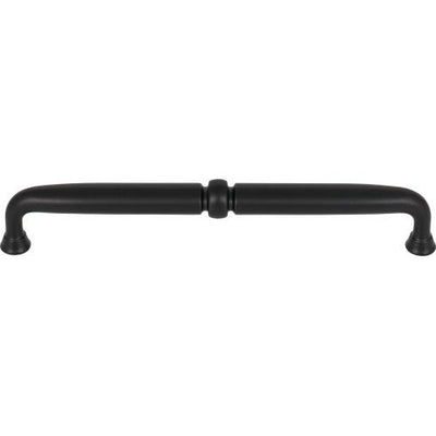Top Knobs Henderson Pull 7 9/16" c-c in Flat Black