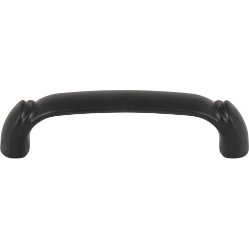Top Knobs Pomander Pull 3 3/4" c-c in Flat Black