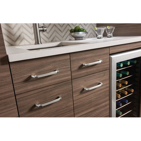 Top Knobs Pomander Pull 3 3/4" c-c in Brushed Satin Nickel