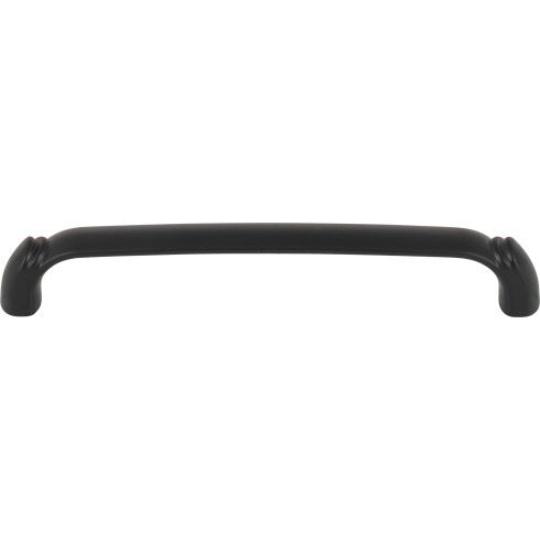 Top Knobs Pomander Pull 6 5/16" c-c in Flat Black