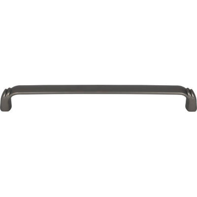 Top Knobs Pomander Pull 12" c-c Appliance Pull in Ash Gray