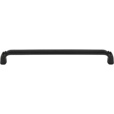 Top Knobs Pomander Pull 12" c-c Appliance Pull in Flat Black