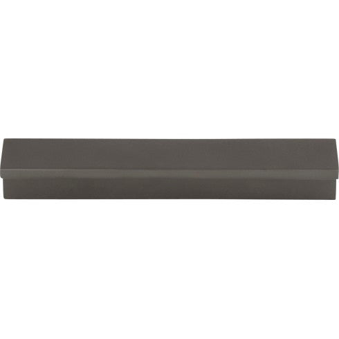 Top Knobs Minetta Tab Pull 3 3/4" c-c in Ash Gray