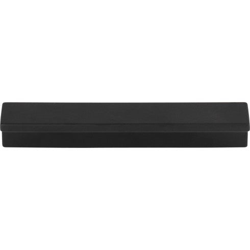 Top Knobs Minetta Tab Pull 3 3/4" c-c in Flat Black