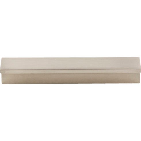 Top Knobs Minetta Tab Pull 3 3/4" c-c in Brushed Satin Nickel