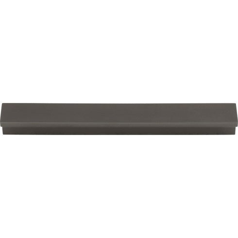 Top Knobs Minetta Tab Pull 5 1/16" c-c in Ash Gray