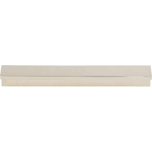 Top Knobs Minetta Tab Pull 5 1/16" c-c in Polished Nickel