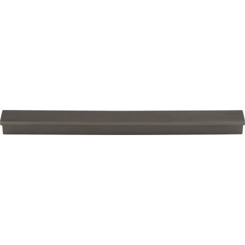 Top Knobs Minetta Tab Pull 7 9/16" c-c in Ash Gray