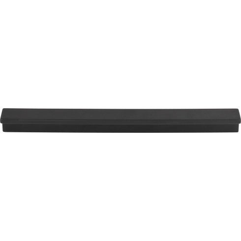 Top Knobs Minetta Tab Pull 7 9/16" c-c in Flat Black
