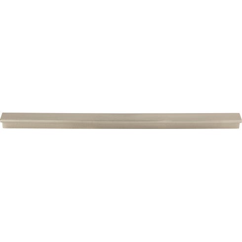 Top Knobs Minetta Tab Pull 12" c-c in Brushed Satin Nickel
