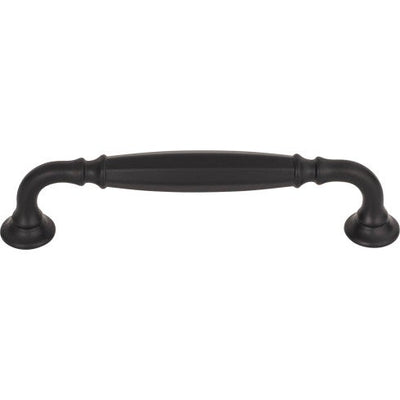Top Knobs Barrow Pull 5 1/16" c-c in Flat Black