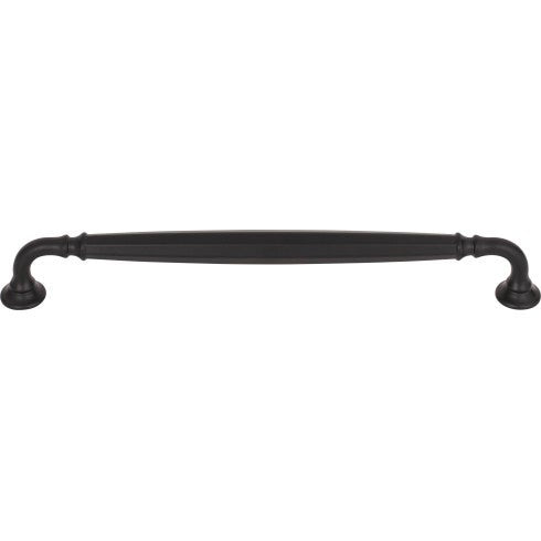 Top Knobs Barrow Pull 8 13/16" c-c in Flat Black