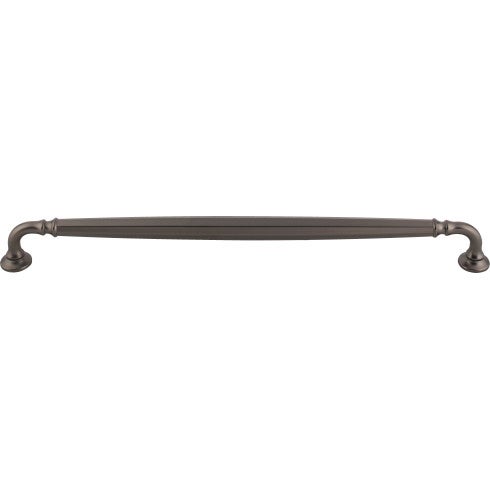 Top Knobs Barrow Pull 12" c-c in Ash Gray