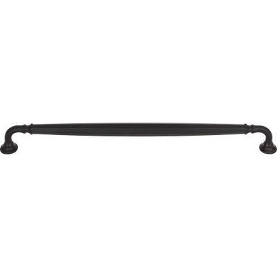 Top Knobs Barrow Pull 12" c-c in Flat Black