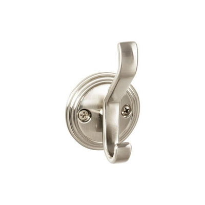 Top Knobs Reeded Hook 3 1/8" in Brushed Satin Nickel