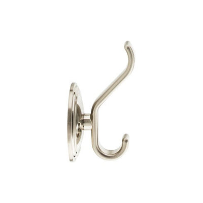 Top Knobs Reeded Hook 3 1/8" in Brushed Satin Nickel