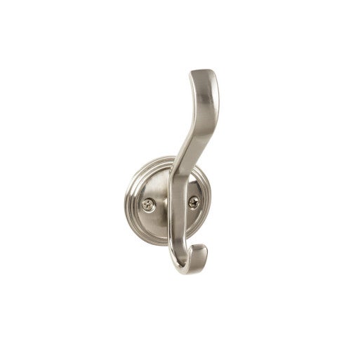 Top Knobs Reeded Hook 4 11/16" in Brushed Satin Nickel
