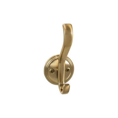 Top Knobs Reeded Hook 4 11/16" in Honey Bronze