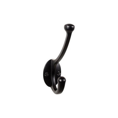 Top Knobs Bergen Hook 5 9/16" in Flat Black