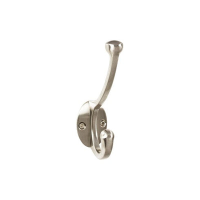 Top Knobs Bergen Hook 5 9/16" in Brushed Satin Nickel