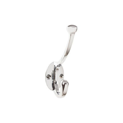 Top Knobs Bergen Hook 5 9/16" in Polished Chrome