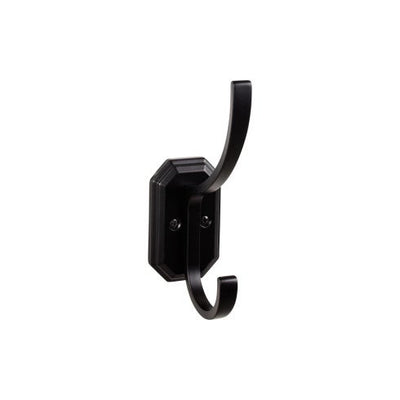 Top Knobs Emerald Hook 6 1/4" in Flat Black