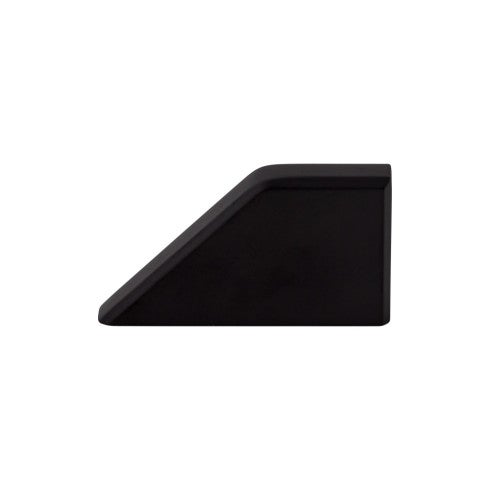Top Knobs Tapered Knob 1" c-c in Flat Black