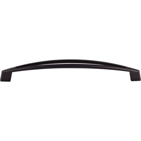 Top Knobs Verona Pull 12" c-c Appliance Pull in Flat Black