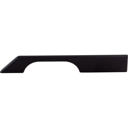 Top Knobs Tapered Pull 7" c-c in Flat Black