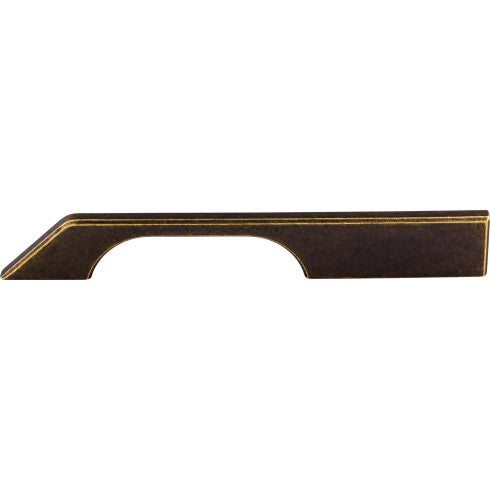 Top Knobs Tapered Pull 7" c-c in German Bronze