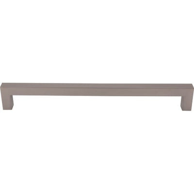 Top Knobs Square Bar Pull 12" c-c Appliance Pull in Ash Gray