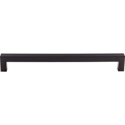 Top Knobs Square Bar Pull 12" c-c Appliance Pull in Flat Black