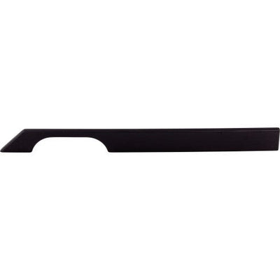 Top Knobs Tapered Pull 12" c-c in Flat Black