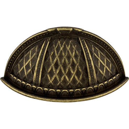 Top Knobs Trevi Cup Pull 1 1/2" c-c in German Bronze