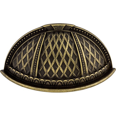 Top Knobs Trevi Cup Pull 2 1/2" c-c in German Bronze